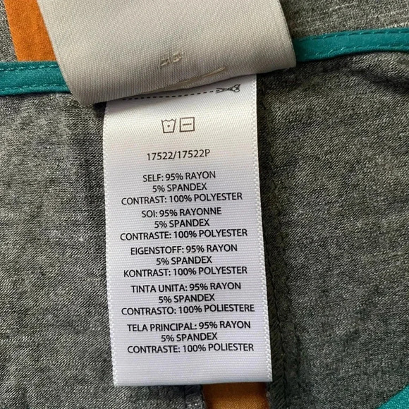 ANTHROPOLOGIE DOLAN | Color Block Long Sleeve Jersey Knit Tee Size S - Picture 11 of 12